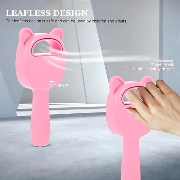 Mini Handheld USB Desktop Fan - Bladeless & Adjustable