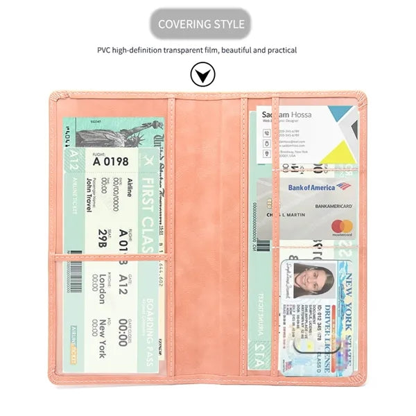 Leather Car Registration and Insurance Card Holder