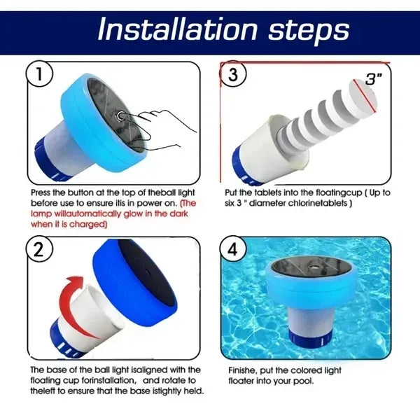 Adjustable Floating Chlorine Dispenser