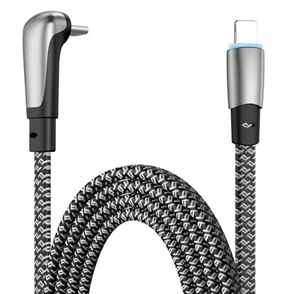 60W Vehicle Elbow Cable - Fast Charging & Data Transfer