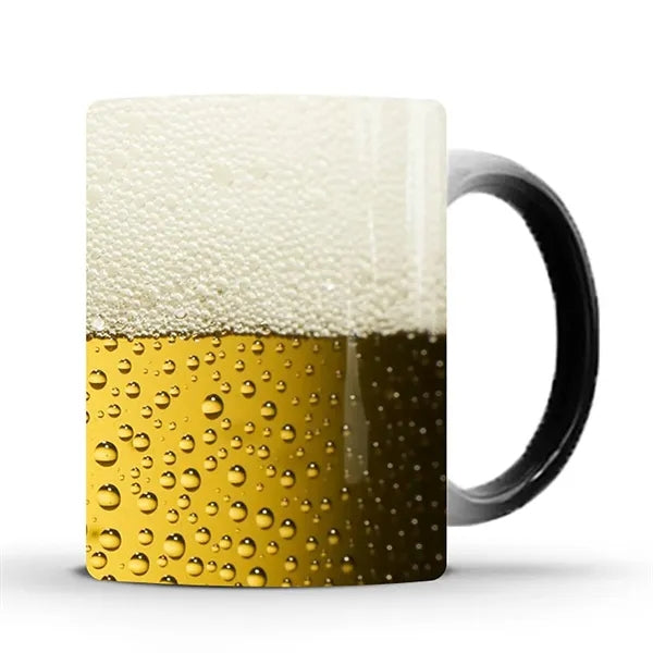 11oz Color-Changing Ceramic Mug - Thermosensitive Design