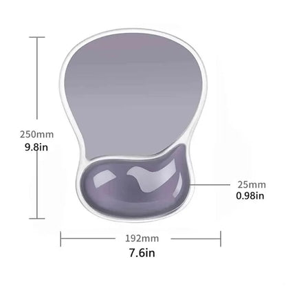 Silicone Mouse Pad with Wrist Support