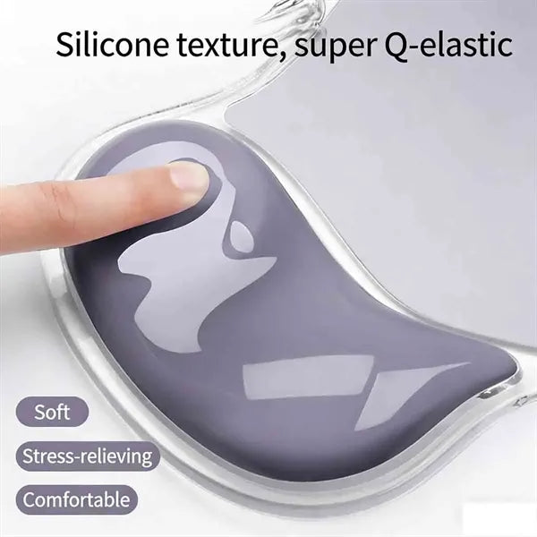 Silicone Mouse Pad with Wrist Support