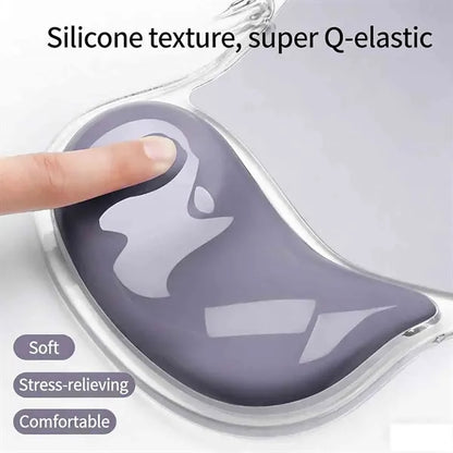 Silicone Mouse Pad with Wrist Support