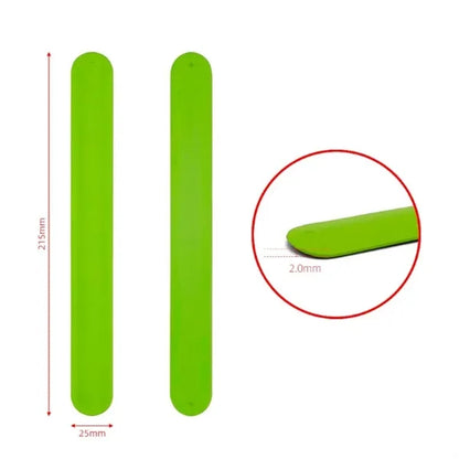 Silicone Rubbber Slap Bracelets wristbands