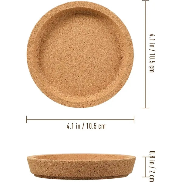 Round Cork Cup Coaster