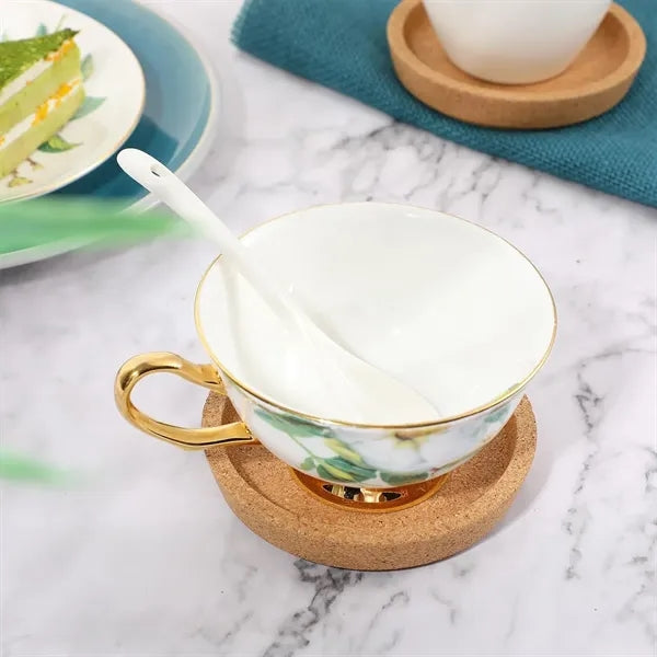 Round Cork Cup Coaster