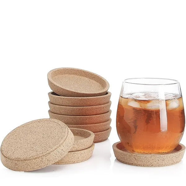 Round Cork Cup Coaster
