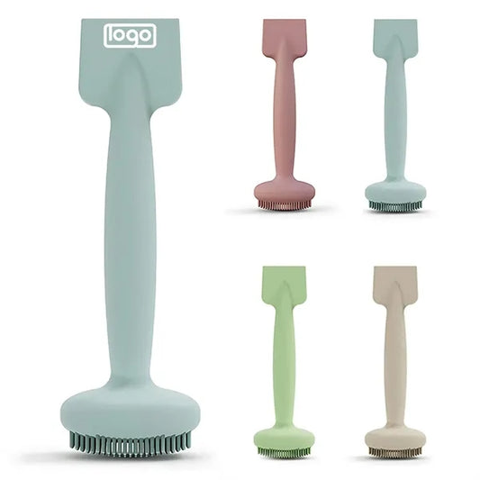 Silicone Dual-Head Facial Brush - Gentle & Deep Cleansing