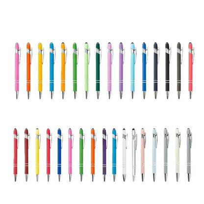 Retractable Ballpoint Pen with Stylus Tip