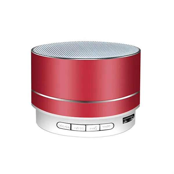 Metal Wireless Bluetooth Speaker - Compact & Deep Bass