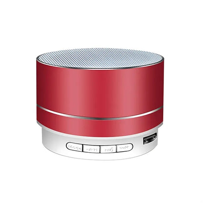 Metal Wireless Bluetooth Speaker - Compact & Deep Bass