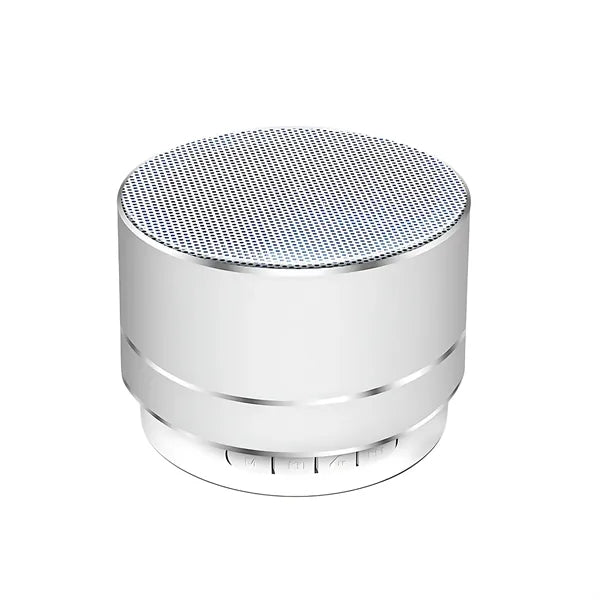 Metal Wireless Bluetooth Speaker - Compact & Deep Bass