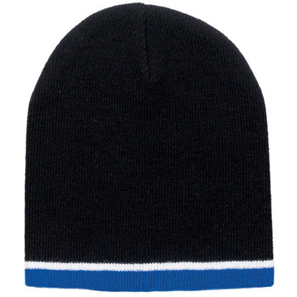 Tri Color Beanie