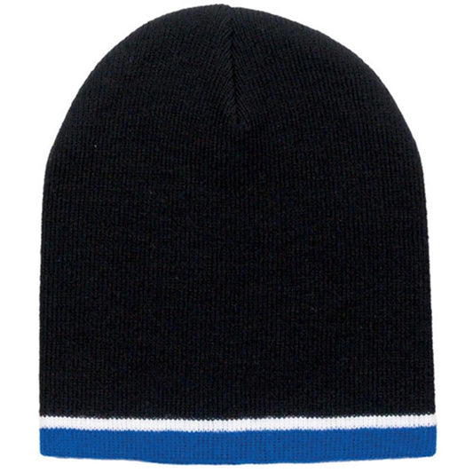 Tri Color Beanie