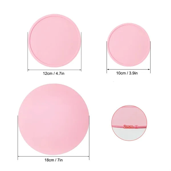 Rubber&Silicone Heat Insulation Coasters
