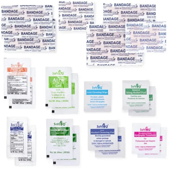 24pcs Hard Casing Easy Carry First Aid Kit