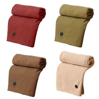 Portable Heated Blanket Shawl Wrap