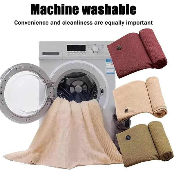 Portable Heated Blanket Shawl Wrap