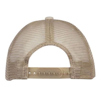 Washed Cotton Mesh Back Trucker Cap