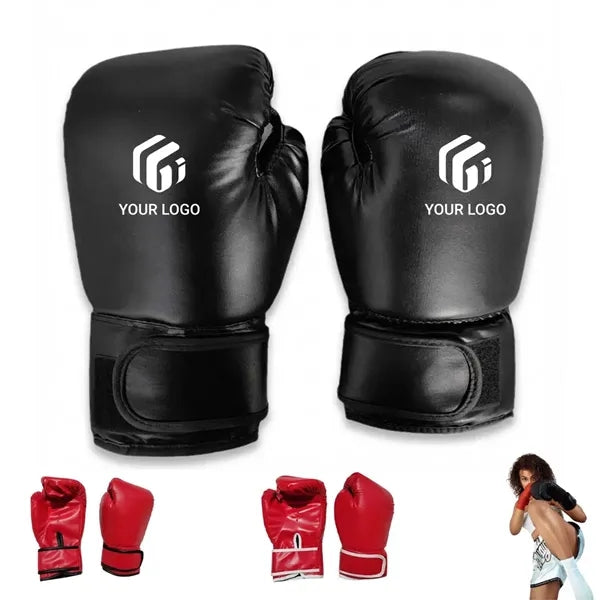 Unisex Breathable PU Leather Durable Training Boxing Gloves