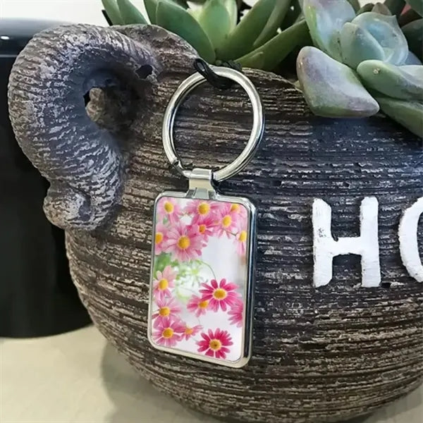 Rectangle Sublimation Keychain