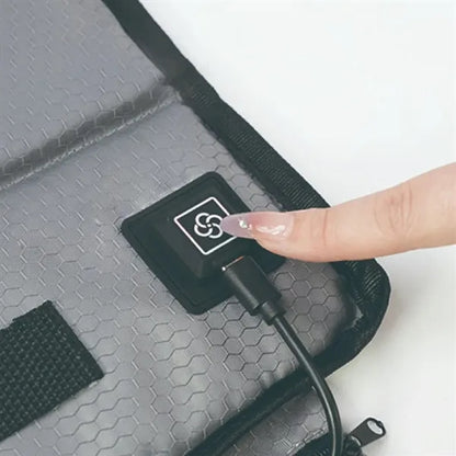 Portable USB Heated Folding Seat Cushion