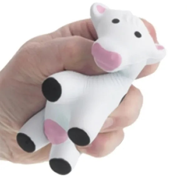 Novelty Cow Shaped Squeeze Toy for Stress Relief