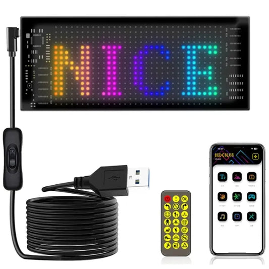 App-Controlled LED Flexible Display Screen