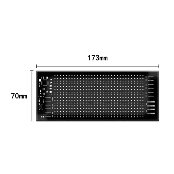 App-Controlled LED Flexible Display Screen