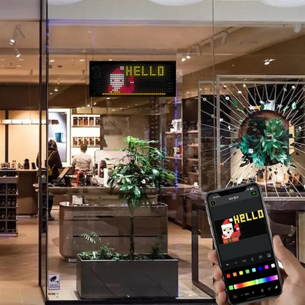 App-Controlled LED Flexible Display Screen