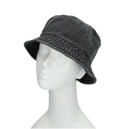 Washed Cotton Bucket Hat