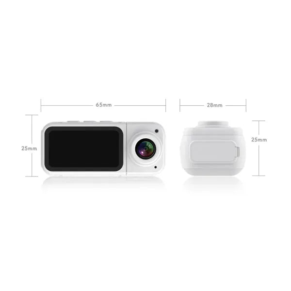 Ultra-Compact Mini Wearable Camera for Portable Recording