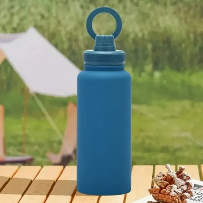 34oz. Insulated Bottle with Magnetic Phone Stand