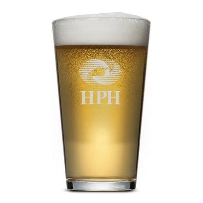 Chelsea Pub Glass - Deep Etch