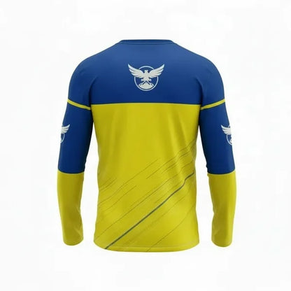 Birdseye Mesh Long Sleeve T Shirt Sublimated Unisex