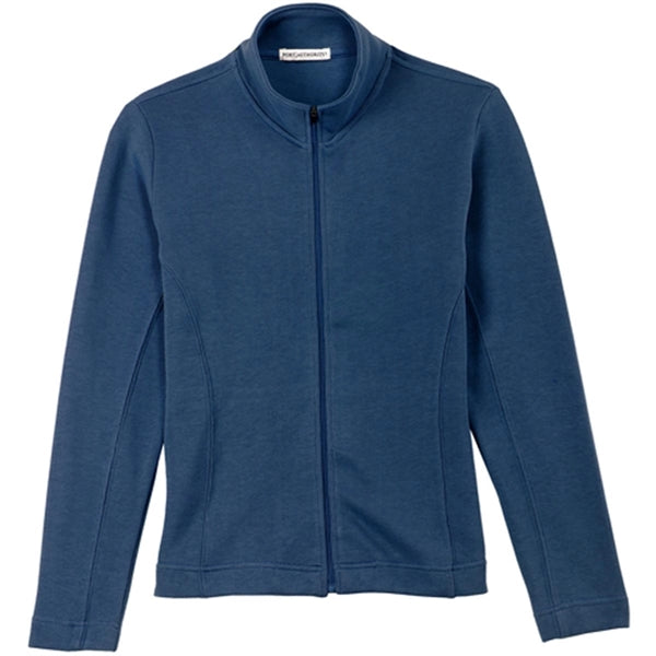 Port Authority Ladies Flatback Rib Full-Zip Jacket
