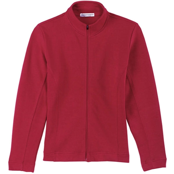 Port Authority Ladies Flatback Rib Full-Zip Jacket