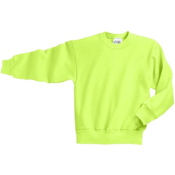 Port and Company Youth Crewneck Sweatshirt - Dark/Colors