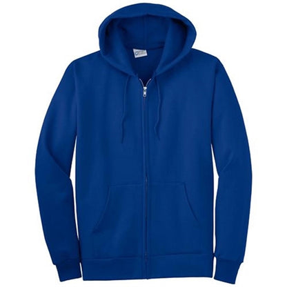 Port and Company Full-Zip Hooded Sweatshirt