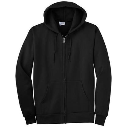 Port and Company Full-Zip Hooded Sweatshirt