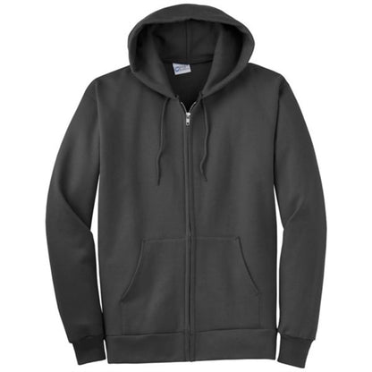 Port and Company Full-Zip Hooded Sweatshirt