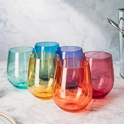 15oz. Plastic Whiskey Glass
