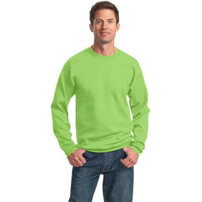 Port and Company 7.8 Oz. Crewneck Sweatshirt - Dark/Colors