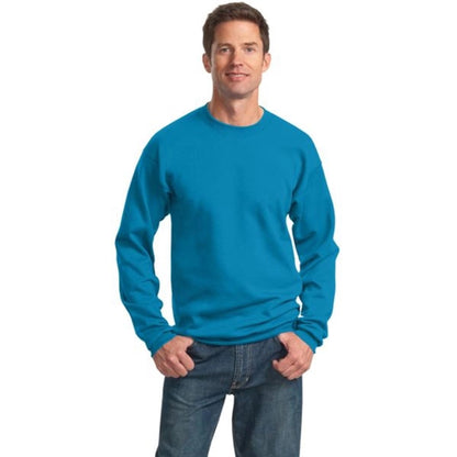 Port and Company 7.8 Oz. Crewneck Sweatshirt - Dark/Colors