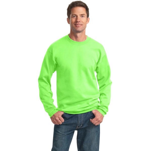 Port and Company 7.8 Oz. Crewneck Sweatshirt - Dark/Colors