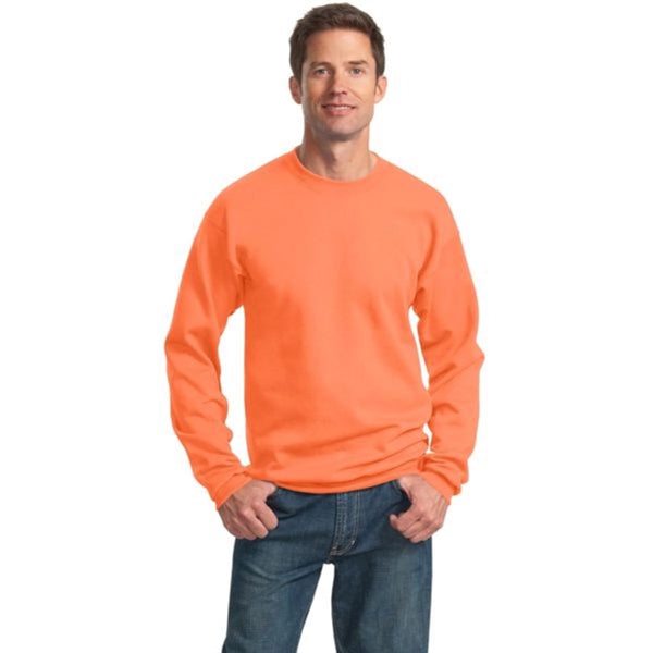 Port and Company 7.8 Oz. Crewneck Sweatshirt - Dark/Colors