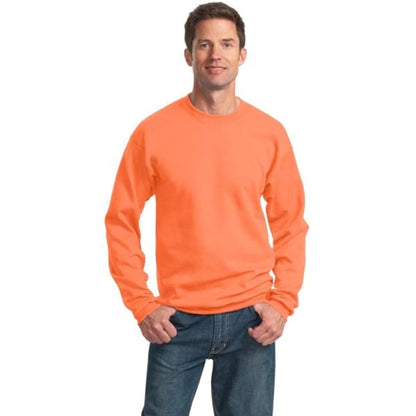 Port and Company 7.8 Oz. Crewneck Sweatshirt - Dark/Colors