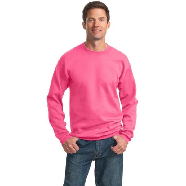 Port and Company 7.8 Oz. Crewneck Sweatshirt - Dark/Colors