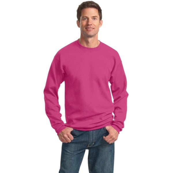Port and Company 7.8 Oz. Crewneck Sweatshirt - Dark/Colors